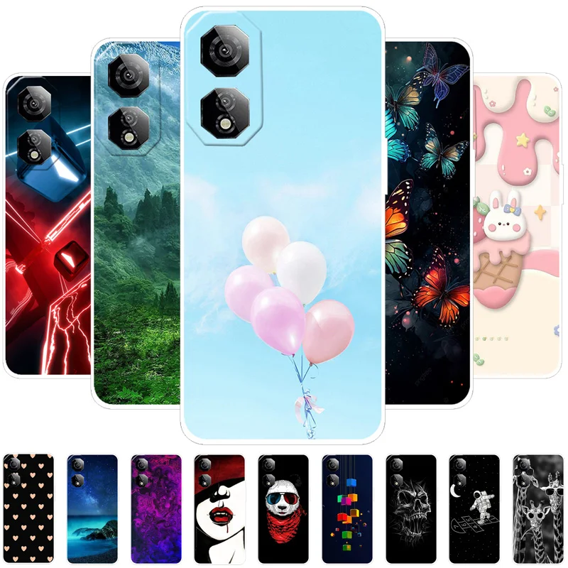 Transparent TPU Silicone Phone Case - Clear and Stylish Soft Protector