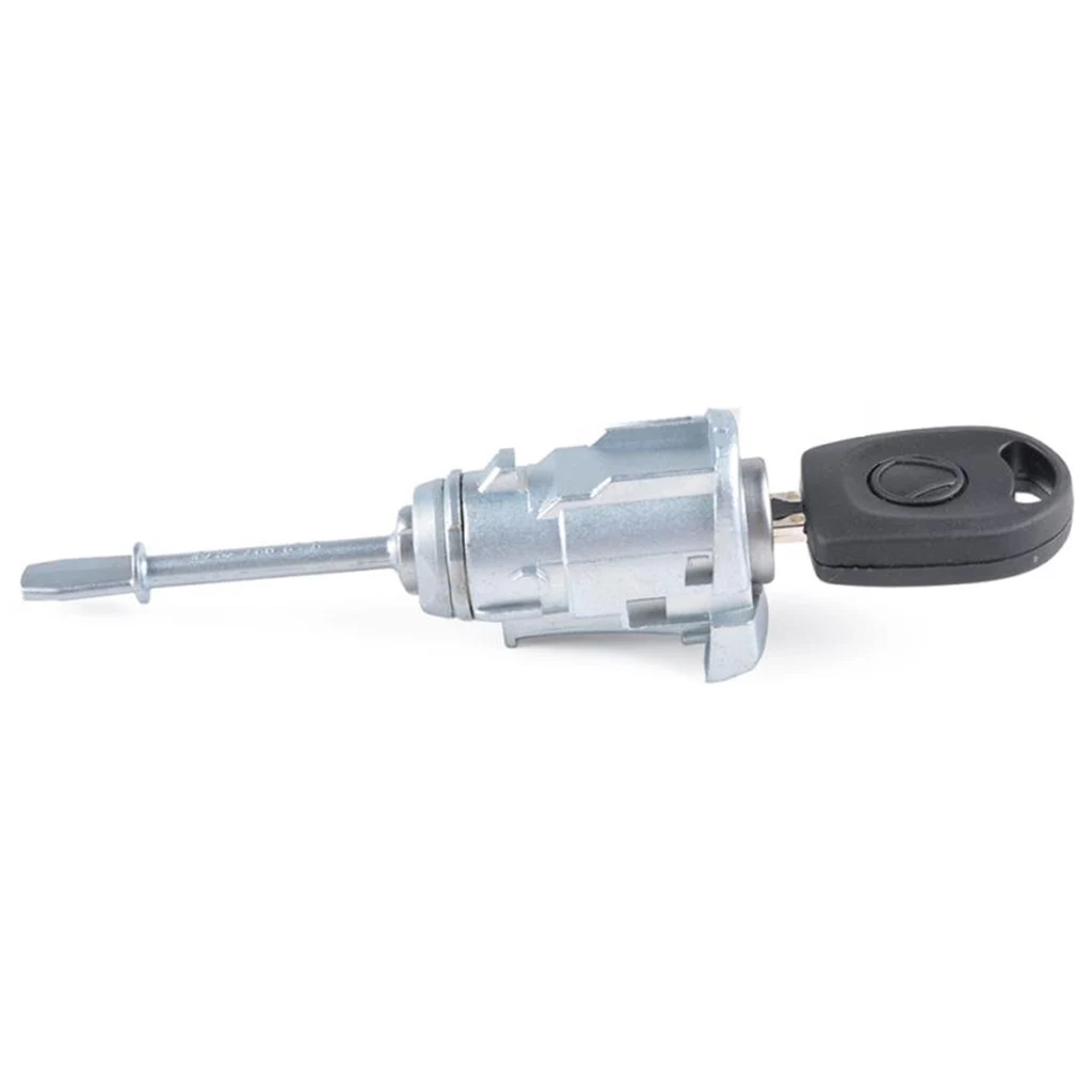 Cylindre De Serrure De Porte Conducteur Gauche Pour Seat Cordoba / Ibiza III (2002-2008) - Référence 6L3837167B Avec Clé - 7