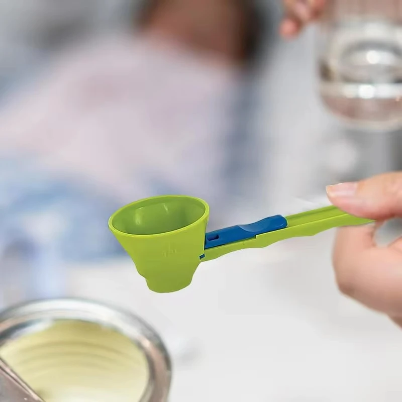 Coffee Scoop Funnel For Flling Reusable K-cup Coffee Pot Spoon Sliding Design Measuring Spoon Kitchen Accessories