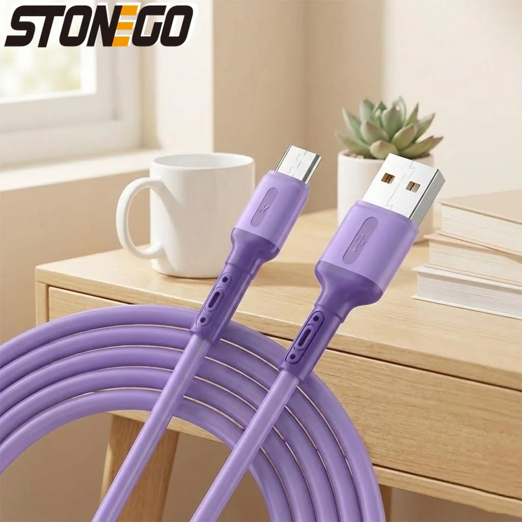 고속 충전 USB 케이블 마이크로 USB 타입 C 1m 2m 3m 내구성 있는 데이..