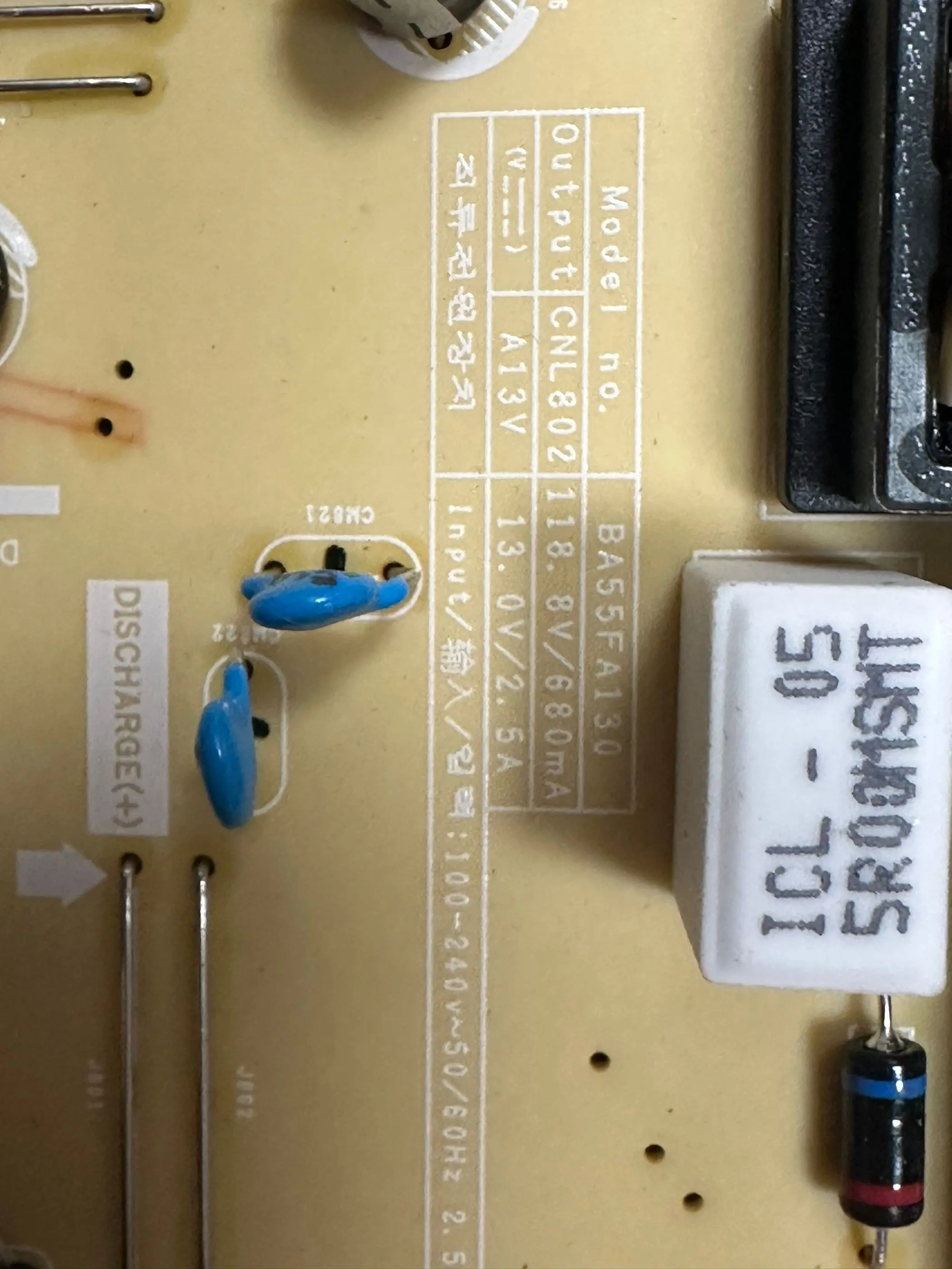 Original power supply board BA55FA130 BN55-11LM