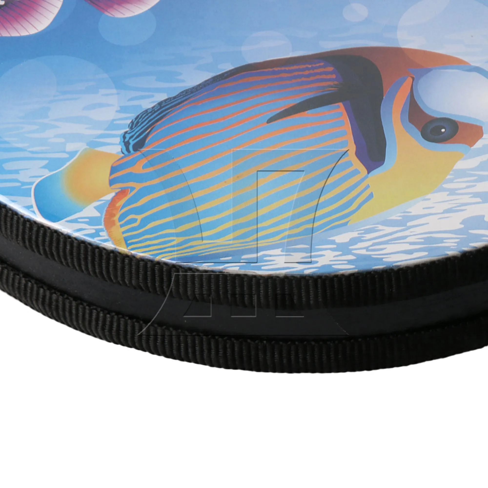 Yibuy 2 Pcs Ocean Sound Wave Bead Hand Drum Musical Instruments for Gathering