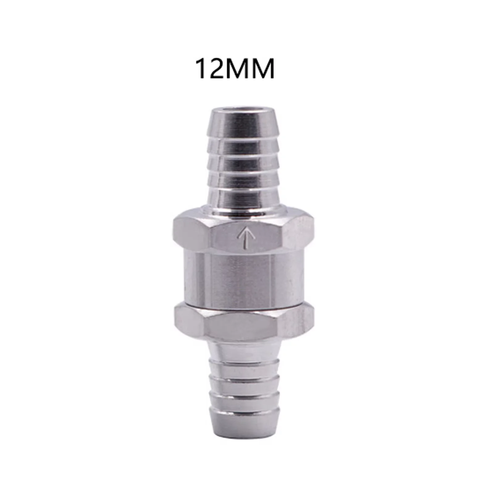 Universal Fuel Non Return Check Valve 6/8/10/12mm Aluminium Alloy Petrol Diesel Water Fuel Line One Way for Peugeot Renault