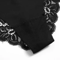 TrowBridge 3 pièces ensemble de culottes pour femmes sous-vêtements en dentelle douce Lingerie en Satin de soie douce slip femme romantique français culotte Sexy femme 6