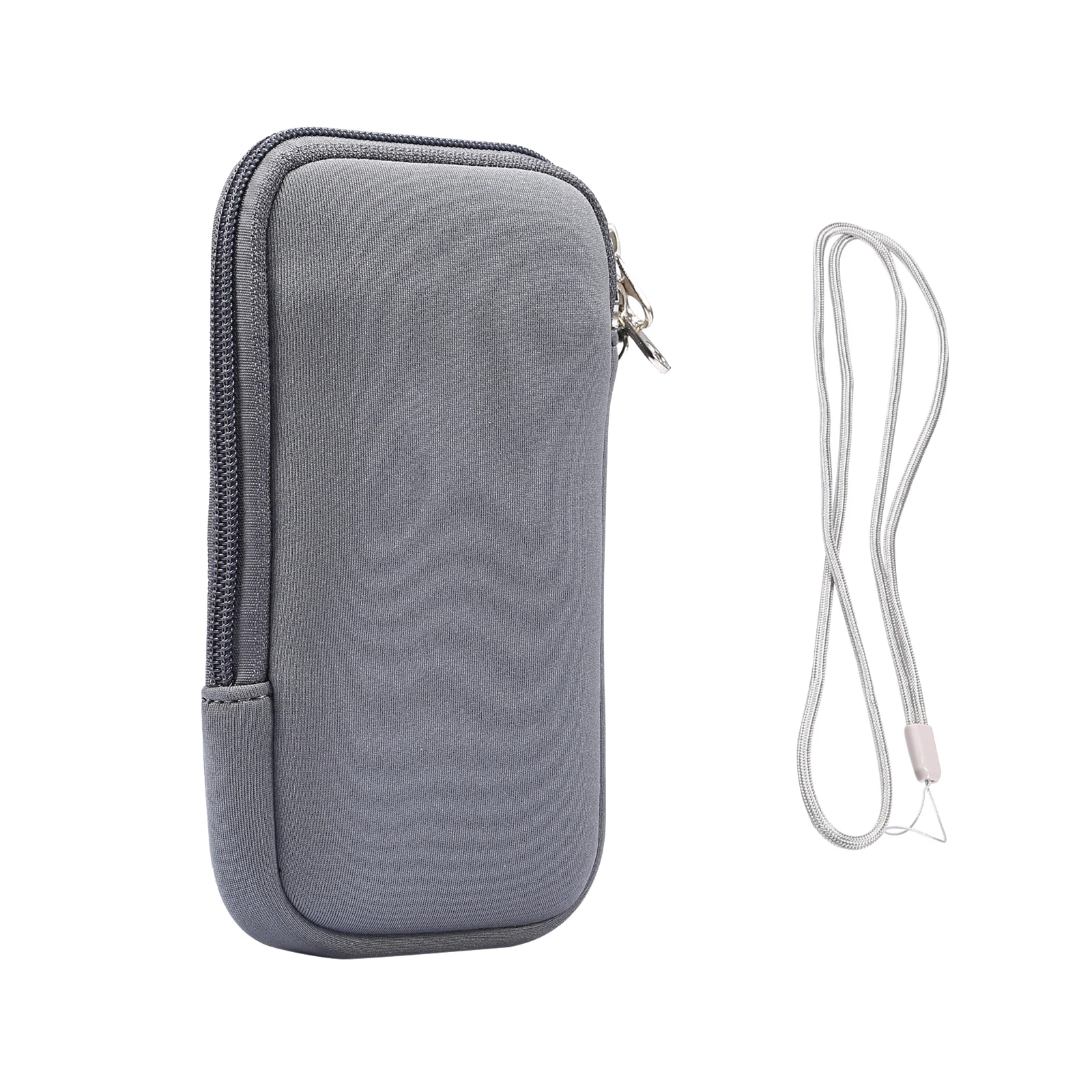 Universal Neoprene Zipper Shockproof Mobile Phone Storage Pouch