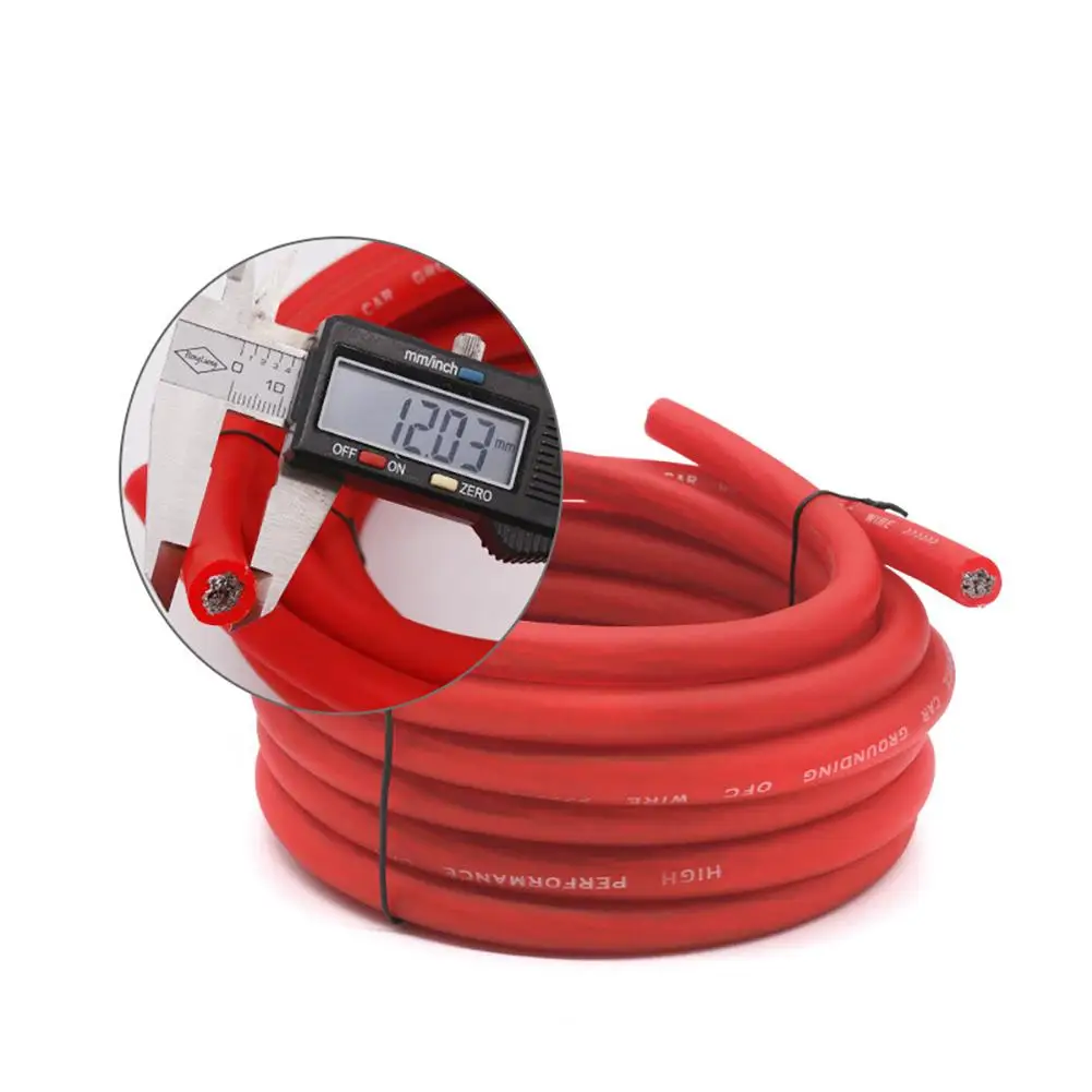 2GA Car Audio Subwoofer Sub Amplifier Cable With Insurance Terminal Amplifier Wiring Kit Speaker Modified Accessories