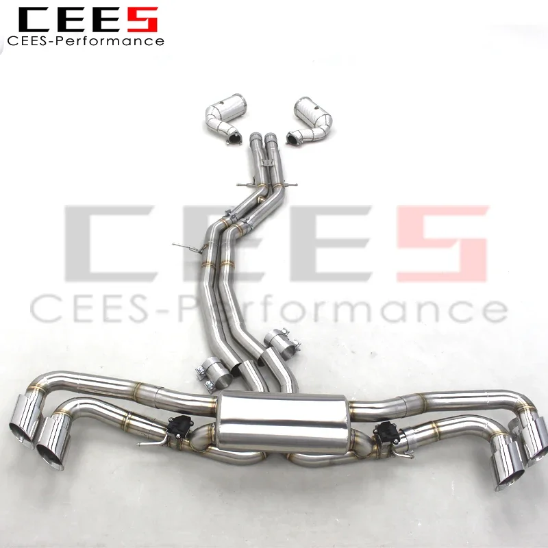 

CEES Full Exhaust Pipes For Lamborghini URUS 4.0 2018-2023 Stainless Steel Exhaust Pipe Muffler Racing Catback Exhaust Downpipe