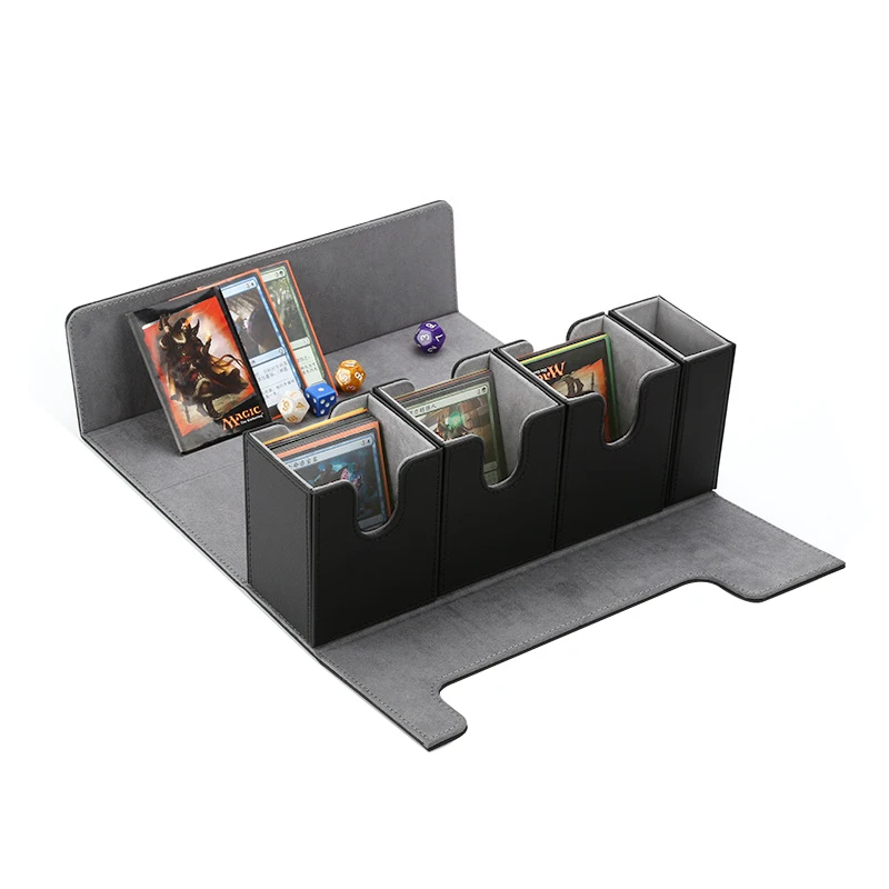 

4 + 1 Separate large Capacity Card Storage Box Magic Game Sorting Case Board Games Box for MTG/YGO Tranding Cards
