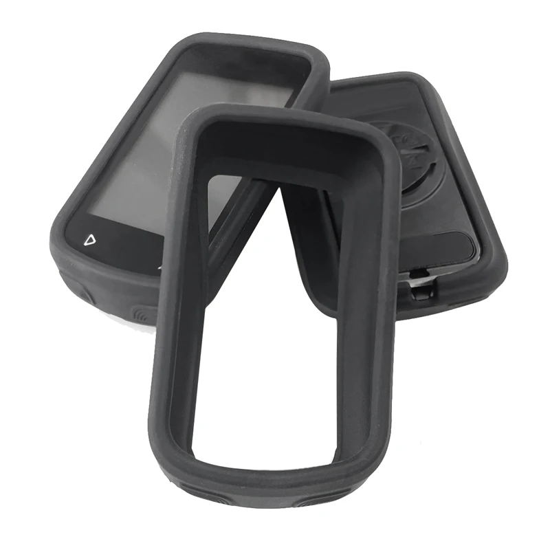 Custodia protettiva con pellicola protettiva temperata per custodia in Silicone per Computer da bicicletta BSC100S con pellicola protettiva temperata