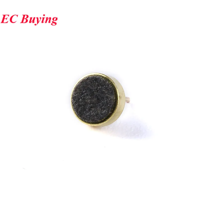 100pcs 6x5mm 2-Pin DIP Electret Microphone Pickup - 58dB Sensitivity