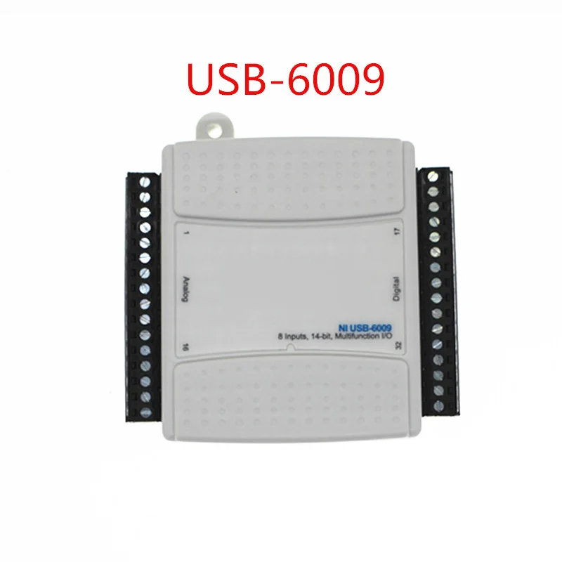 

For NI USB-6009 779026-01 Multifunction DAQ data acquisition card, 14-bit, 48 kS / s, 8 analog inputs, 2 analog outputs