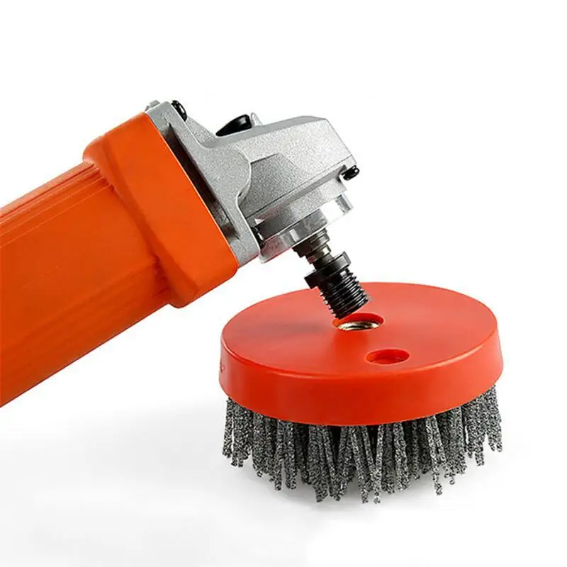 Cup Brush Angle Grinder, 2 Pieces Nylon Brush Drill, M14 Nylon Cup Brush, Screw Bowl Type Cup Brush, Nylon Brush Drill For Paint Removal, Dirt Cleaning - View #10