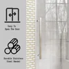 Frameless Slidable Shower Door, 56-60" W × 76" H, 5/16" Clear Tempered Glass,  Noiseless, Waterproof, Shatterproof，Silver 6