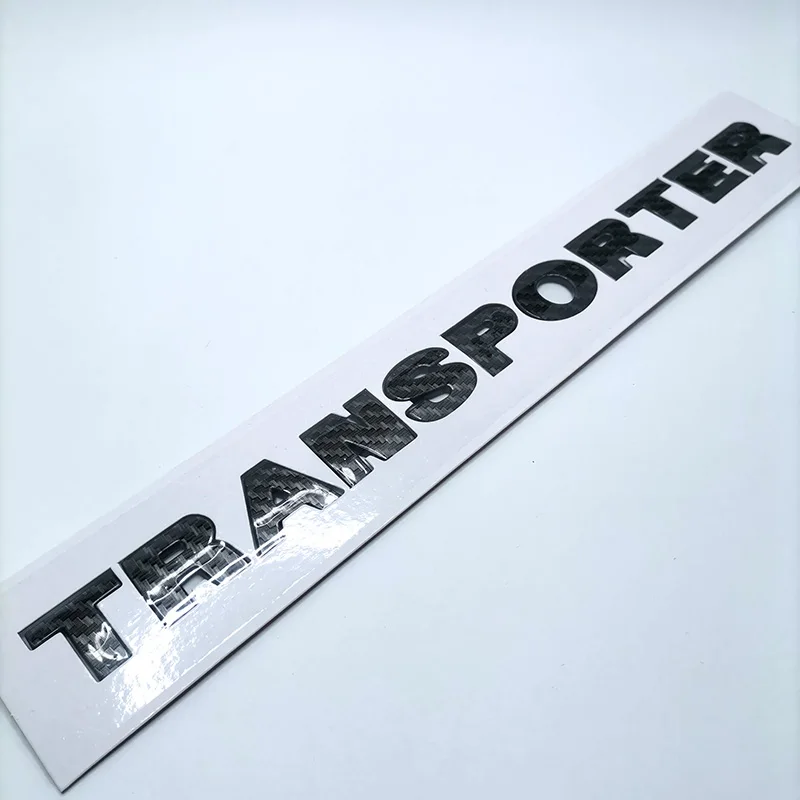 2010–2018 T5 Heckklappen-Schriftzug-Emblem, T6, Kofferraum-Aufkleber, selbstklebendes Abzeichen, Buchstaben-Transporter für Volskwagen – Detail 8