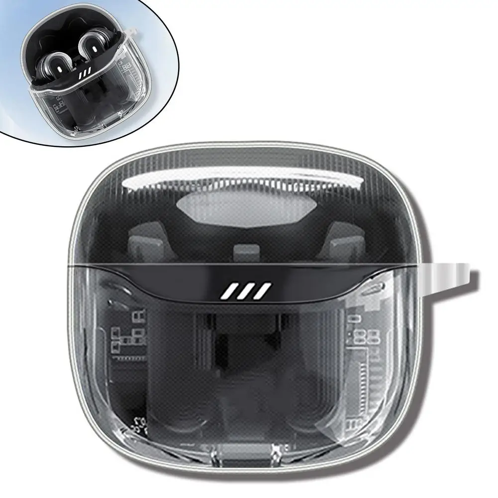 Durable Shockproof Carrying Case for Headphones – Clear, Washable, Scratch-Resistant Protective Sleeve