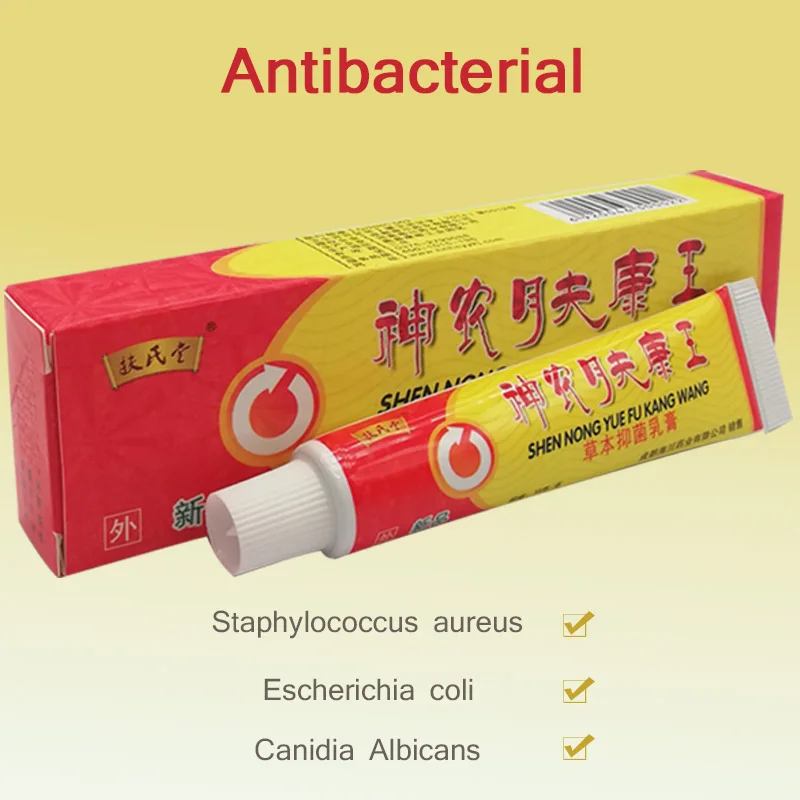 Psoriasis Herbal Antibacterial Cream Antipruritic Dermatitis Eczematoid