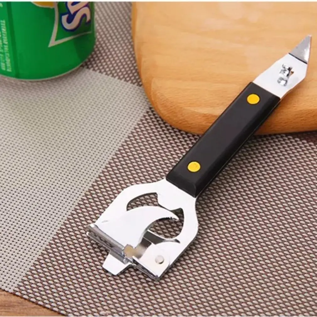 Household beer bottle opener multifunctional creative stainless steel cans beverage bottle opener