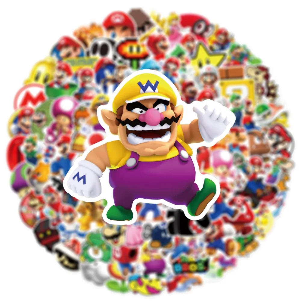 Super Mario Game Stickers
