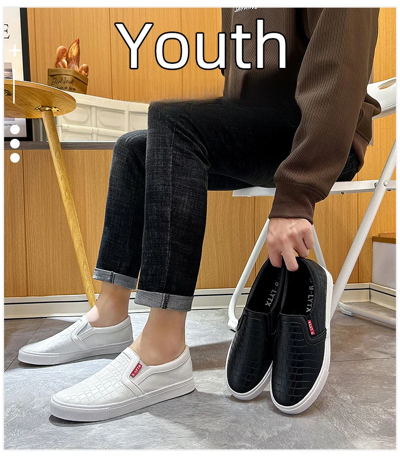 Herren Freizeitschuhe In Lederoptik Für Beruf Und Alltag_voghion.com