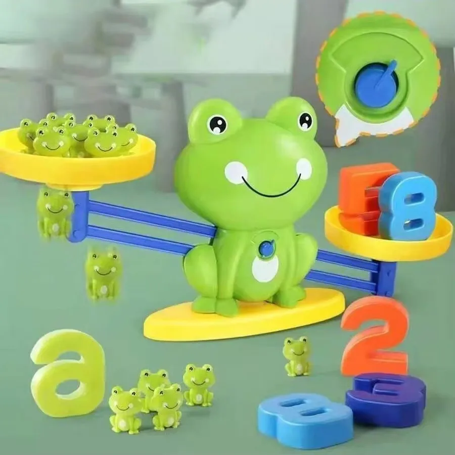 لعبة توازن الضفدع الرقمية للأطفال، تطوير الذكاء للأطفال، المنطق المعرفي، التدريب على التفكير، التعليم المبكر، تعليم