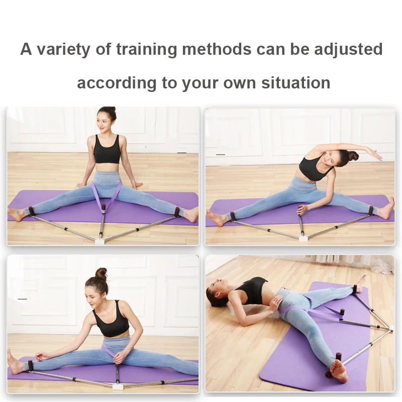 Leg Stretching Machine leg stretching machine 3 Bar Leg Stretcher Adjustable Split Stretching Machine Stainless Steel