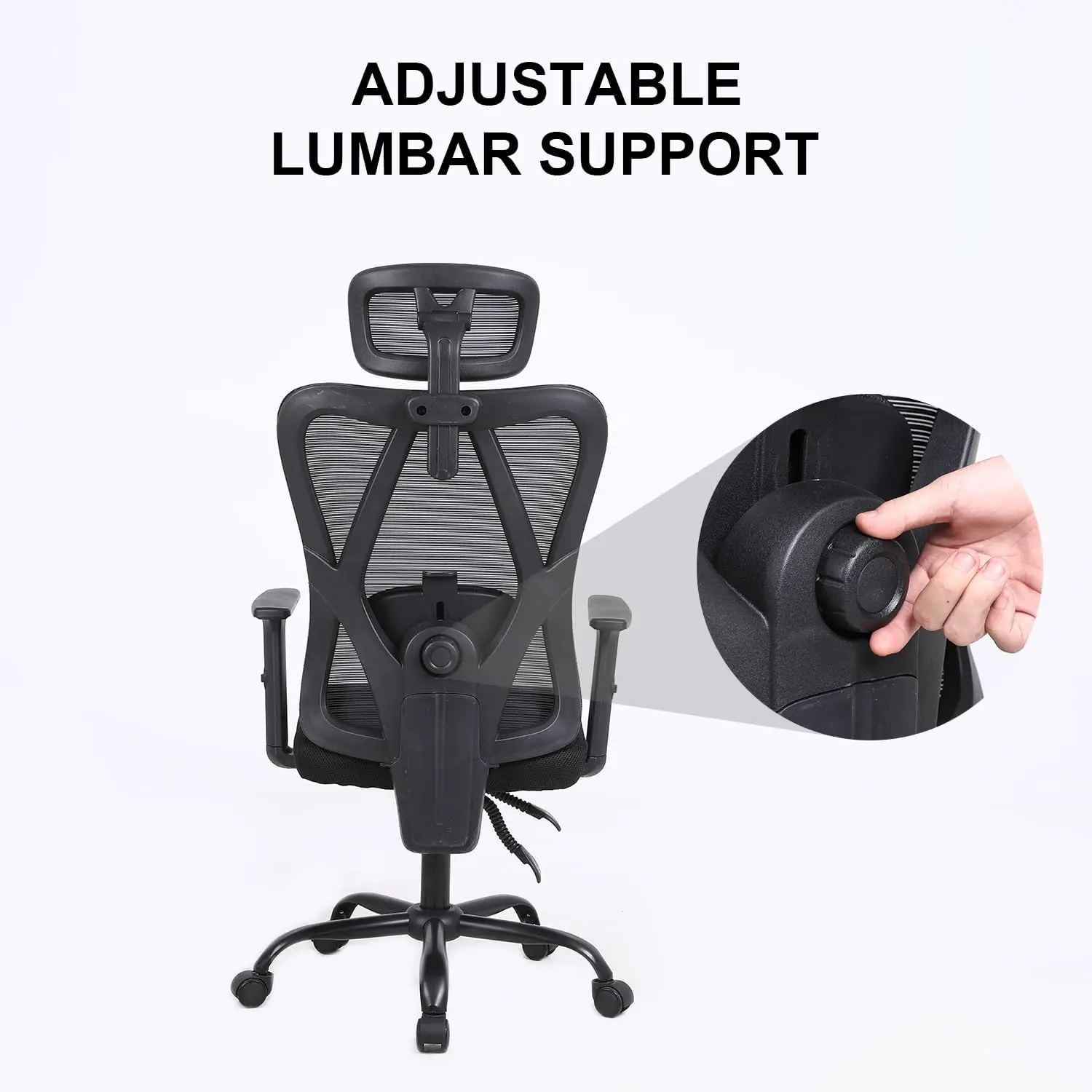 كرسي مكتب Chulovs مريح دعم قطني