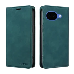 RFID Blocking Magnetic Wallet Case - Premium Flip Cover with Stand and Card Slots - Google Pixel 11 (GN)