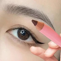 4pcs High Pigmented Eyeliner Pencil 4 Colors Hard Refill Black Brown Eyeliner Eyebrow Pencil Long-Lasting Eye Makeup Cosmetic 1
