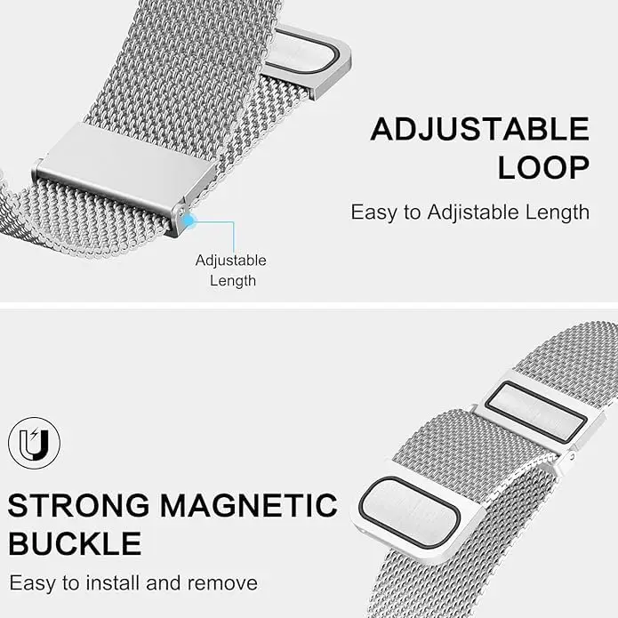 Elegant Milanese Adjustable Fashion Bracelet