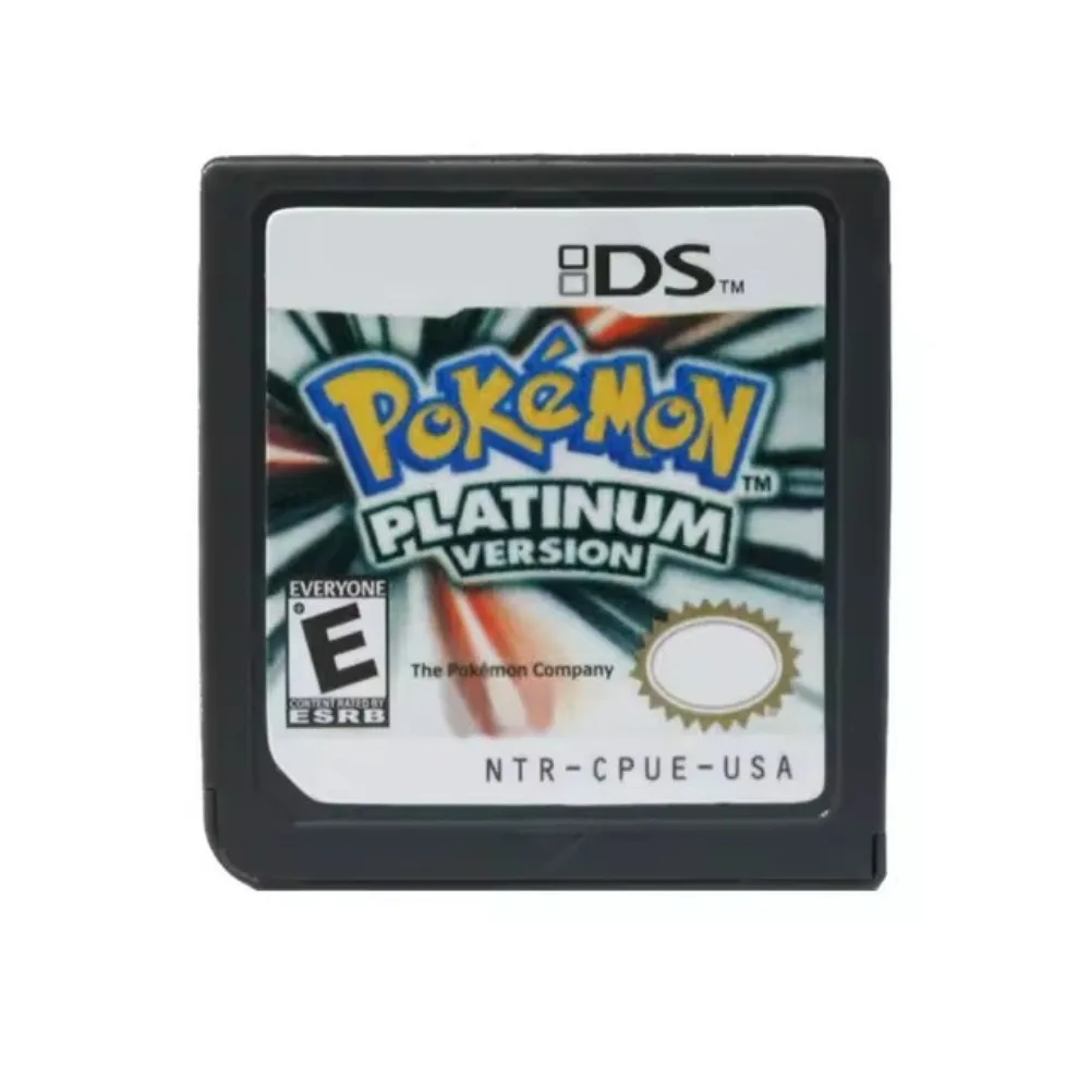 Pokemon Series DS Game Cartridge Video Game Console Card Platinum Pearl Diamond HeartGold SoulSilver for NDS 3DS 3
