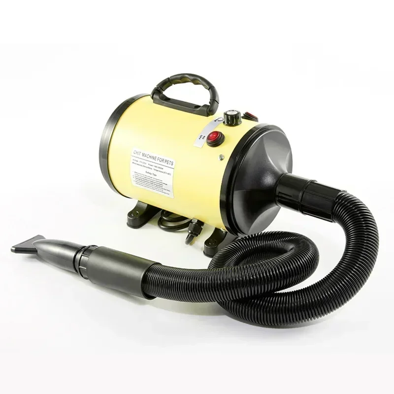 NEW Professional hair dryer for cats and dogs, blower heating temperature is adjustable, there are 4 different nozzles