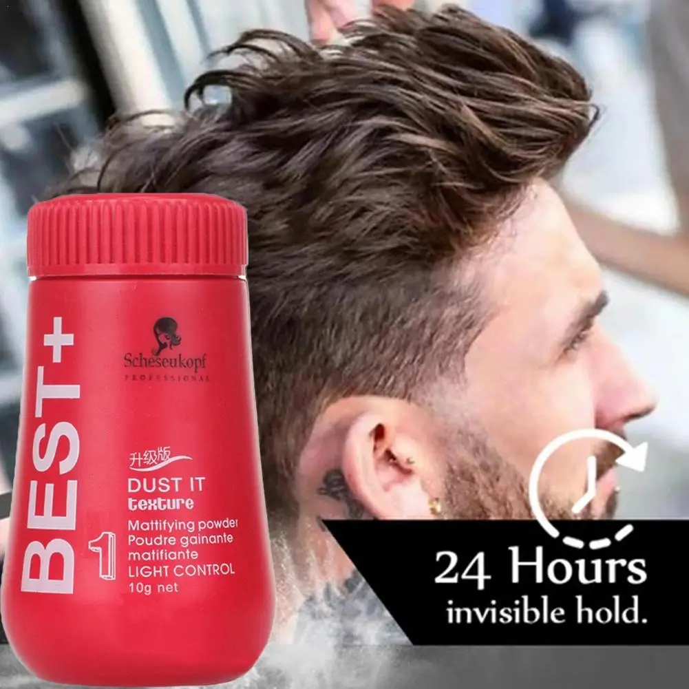 

Mattifying Powder Increases Hair Volume Captures Haircut Unisex Modeling Styling Fluffy Hair Powder Absorb Grease