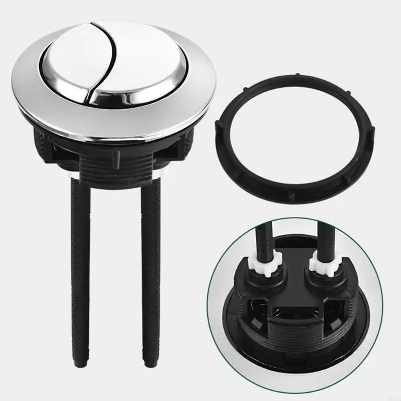 83XA adjustment Length Toilet Flush Button 38mm Double Round Water tanks Top for House