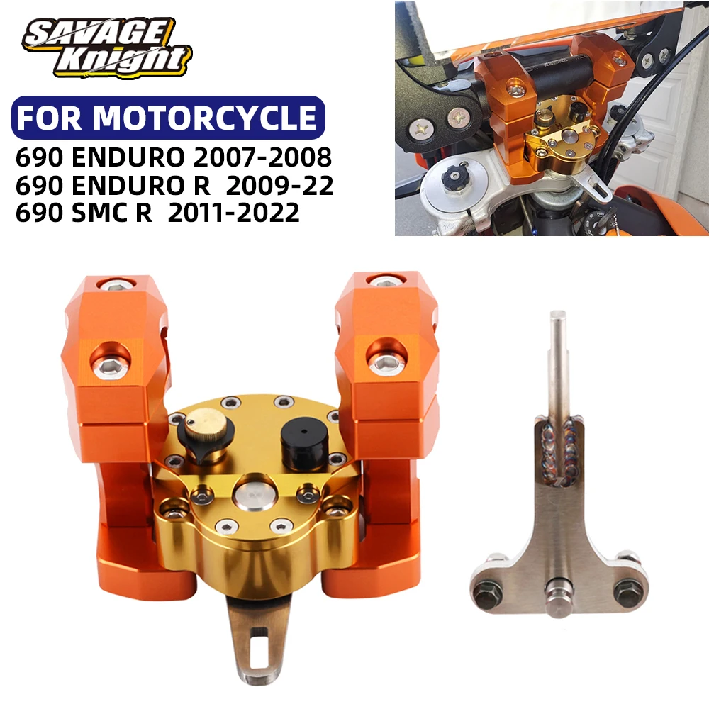 Enduro Motorcycle Steering Damper Steering Damper Stabilizer Moto