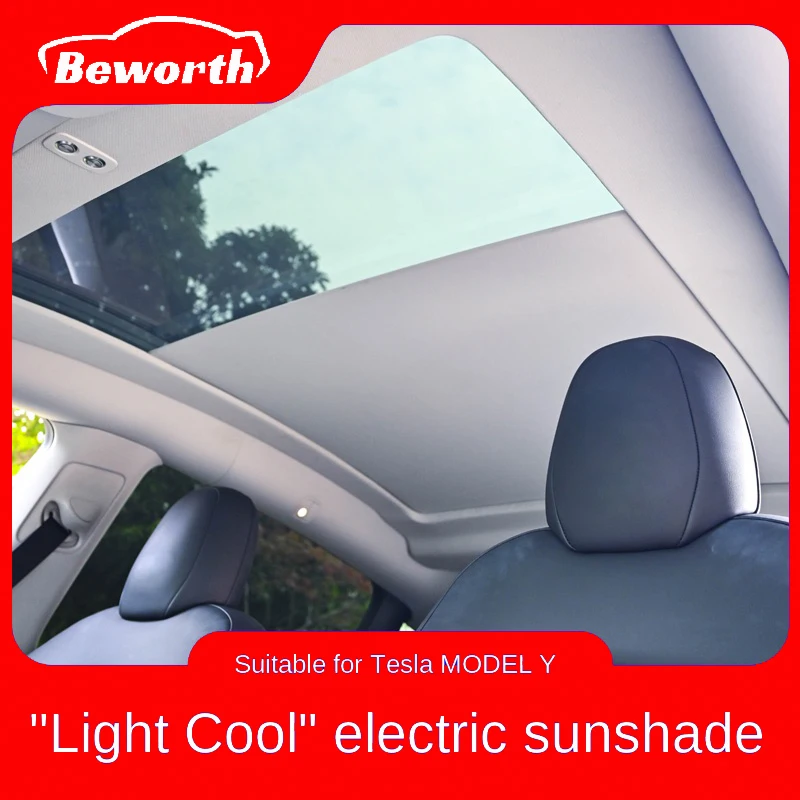 Parasole Per Tesla Parasole Elettrico Modello Y Protezione Solare Isolamento Termico Parasole Per Tetto Apribile