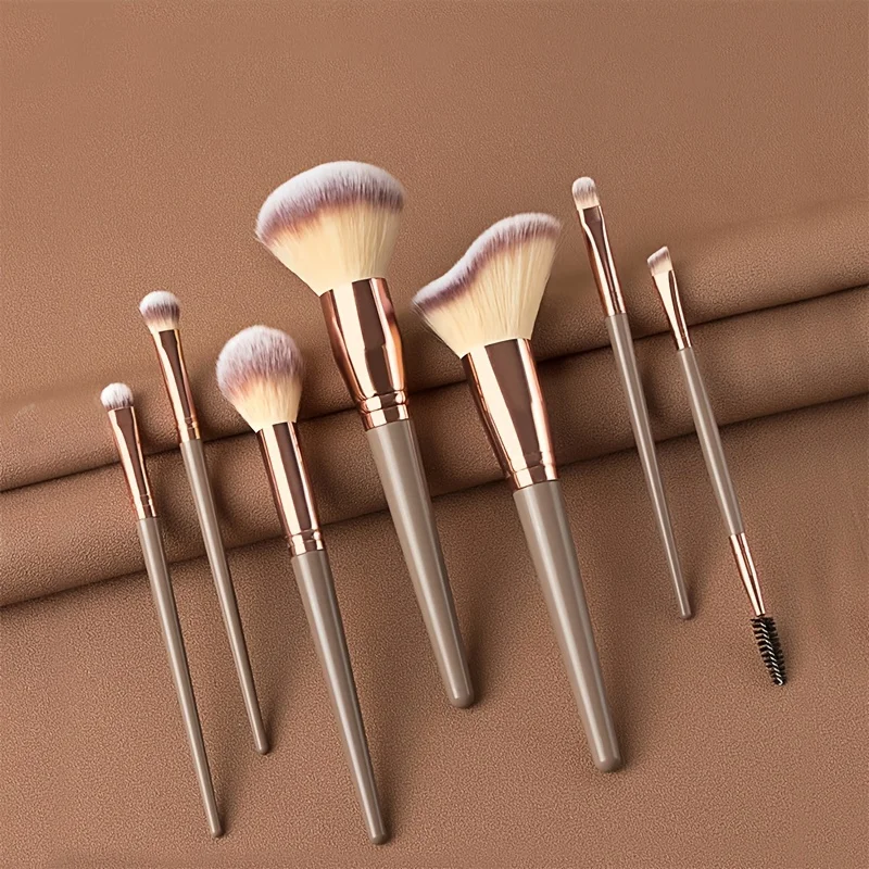 Set 15 pennelli trucco multicolore kit professionale per viso_voghion.com
