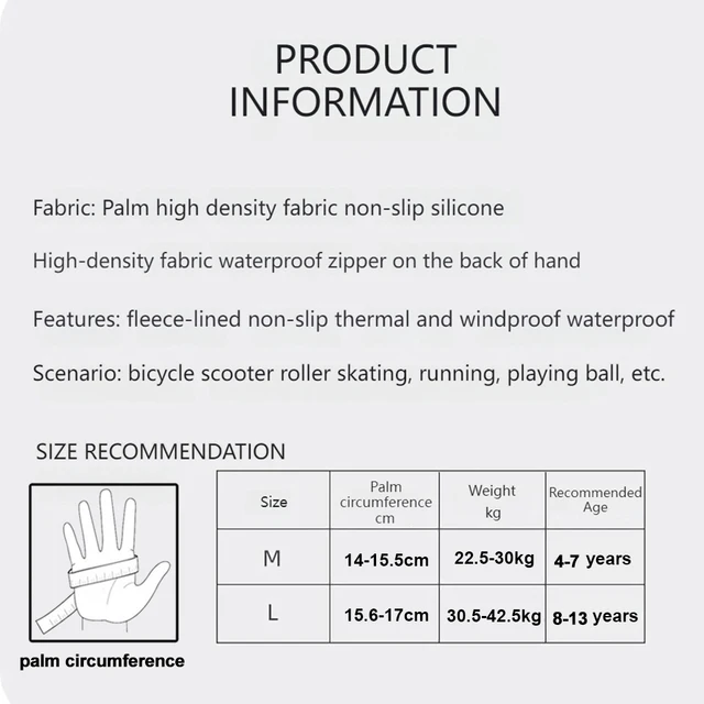 قفازات رياضية شتوية دافئة للأطفال من GTUBIKE - قفاز جري مقاوم للرياح للطقس البارد لركوب الدراجات على الجليد وركوب الدراجات 2