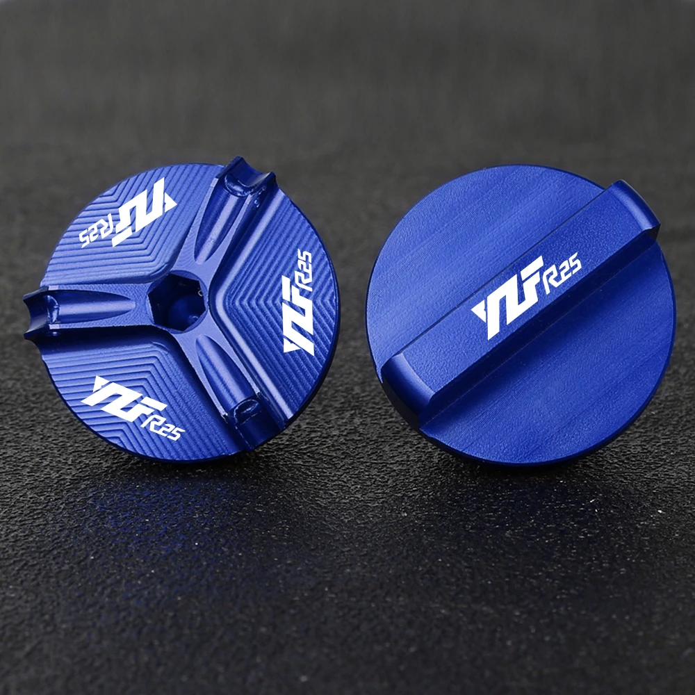 

For YAMAHA YZFR25 YZF R25 YZF-R25 YZF-R YZFR 25 2014-2023 2022 Motorcycle M27*3.0 Engine Oil Filler Cap Plug Decorative Cover