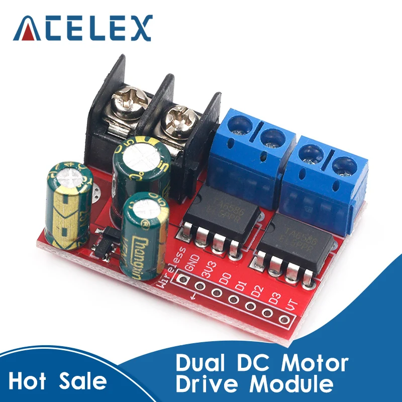 5a dual dc motor Drive Remote Control Double H-Bridge PWM control módulos a2td 