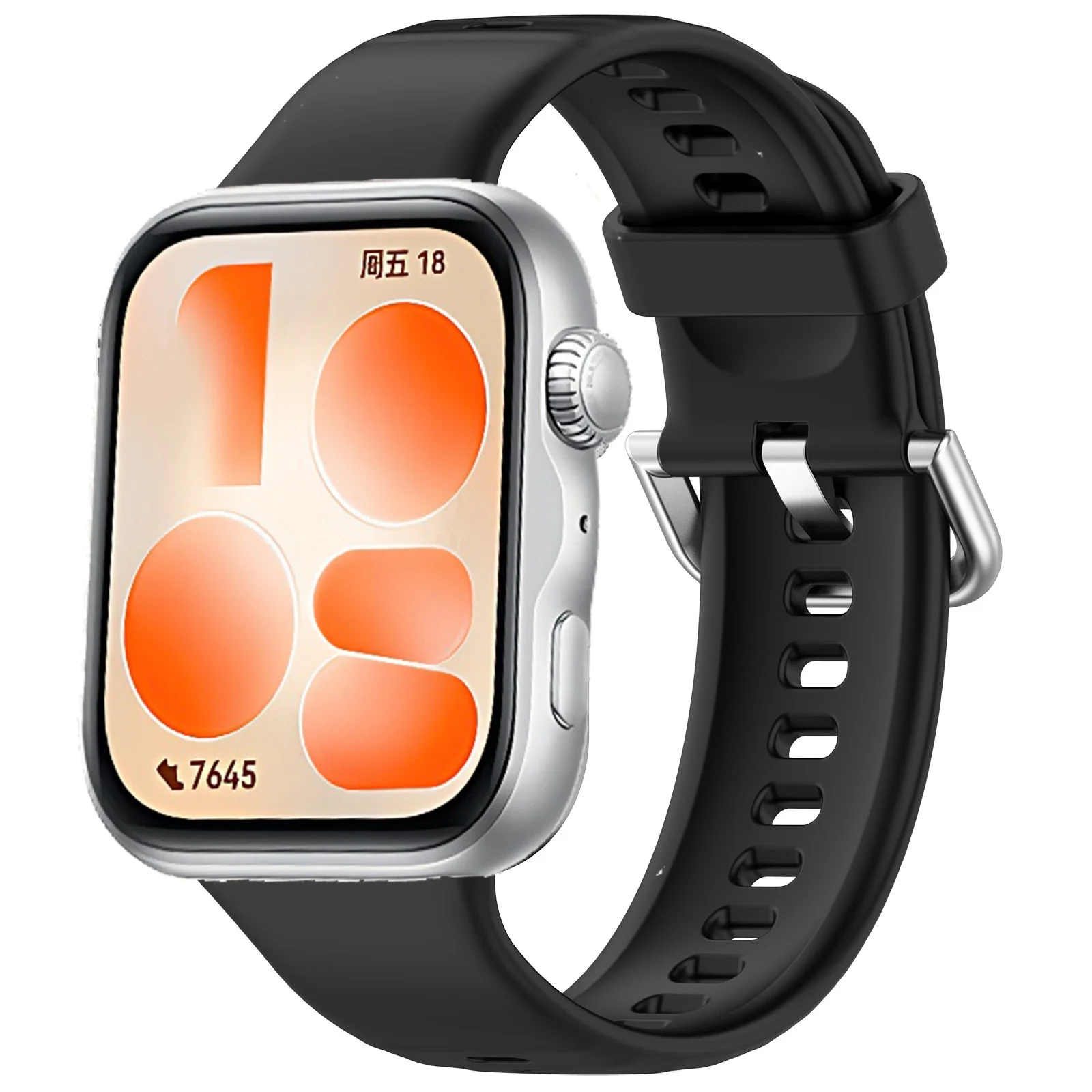 Premium Silicone Sports Strap Replacement