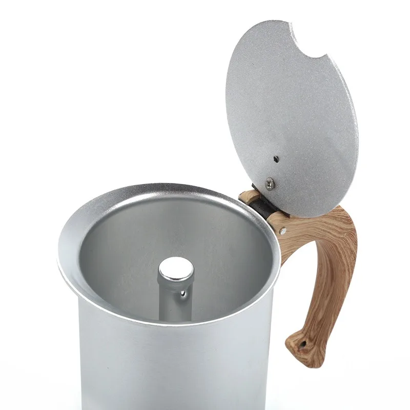 ماكينة قهوة موكا ألومنيوم ٣/٦ أكواب