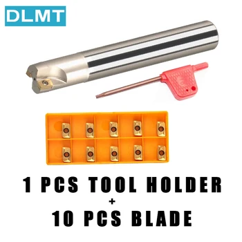 BAP300R APMT1135 CNC Milling Cutter – Indexable Carbide Insert End Mill Holder C10/C12/C14/C16/C20 for Rough Machining & Metal Cutting 1