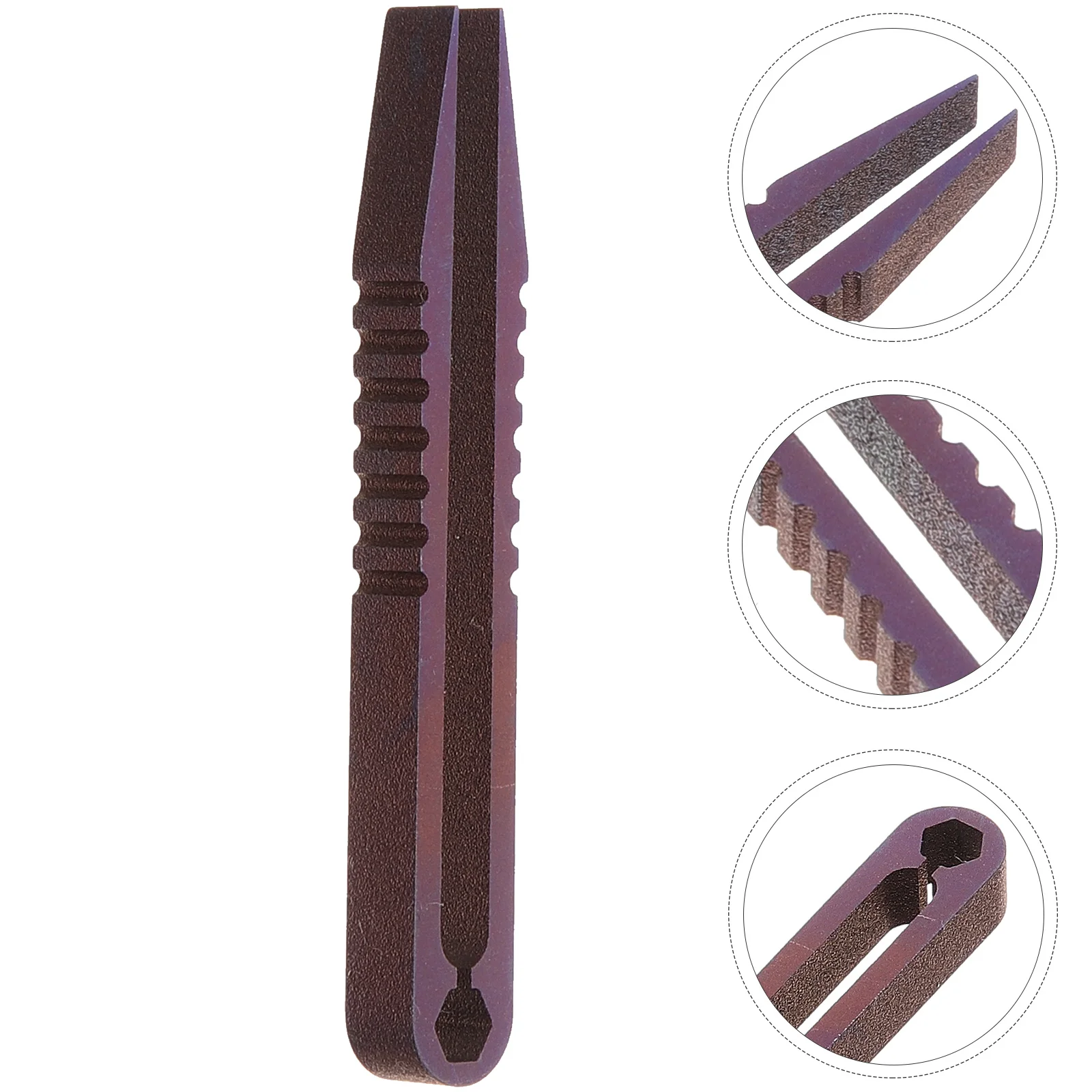 

Titanium Alloy Tweezer Pick Up Tweezer Travel Mini Tool Outdoor Camping Tweezer
