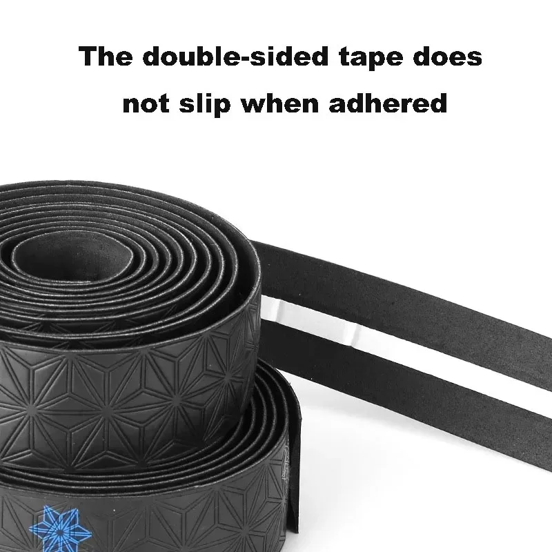 Handlebar Tape Anti-Slip Handlebar Tape PU Road Bike Shock Absorp Non-slip Silicone Shock-absorbing Sweat-absorbent