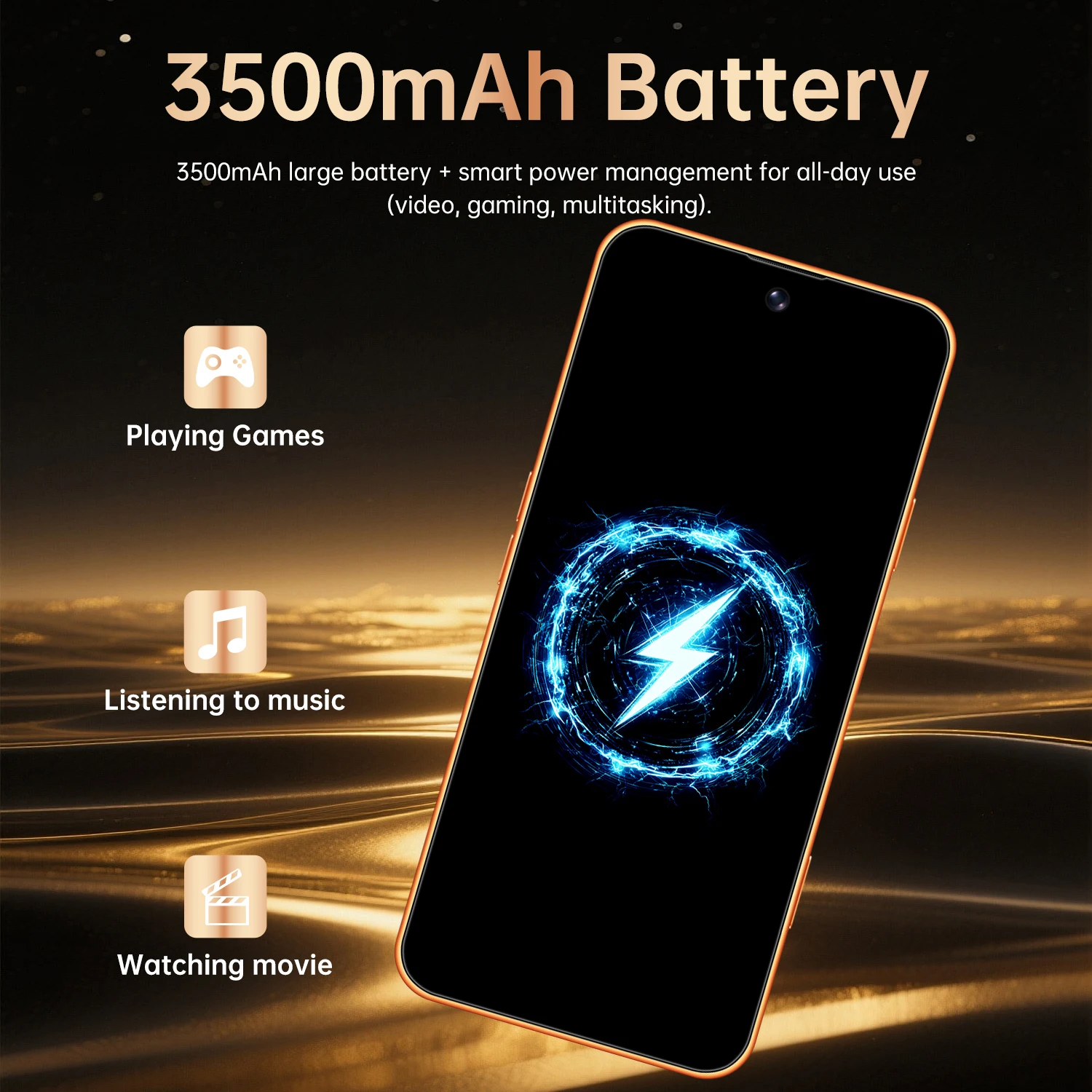 IVMI Smartphone 17Pro Max Android10.0 Dual SIM 6.7"Display 3GB RAM 16GB ROM WIFI Bluetooth Google Play Store 4G Mobile Phones