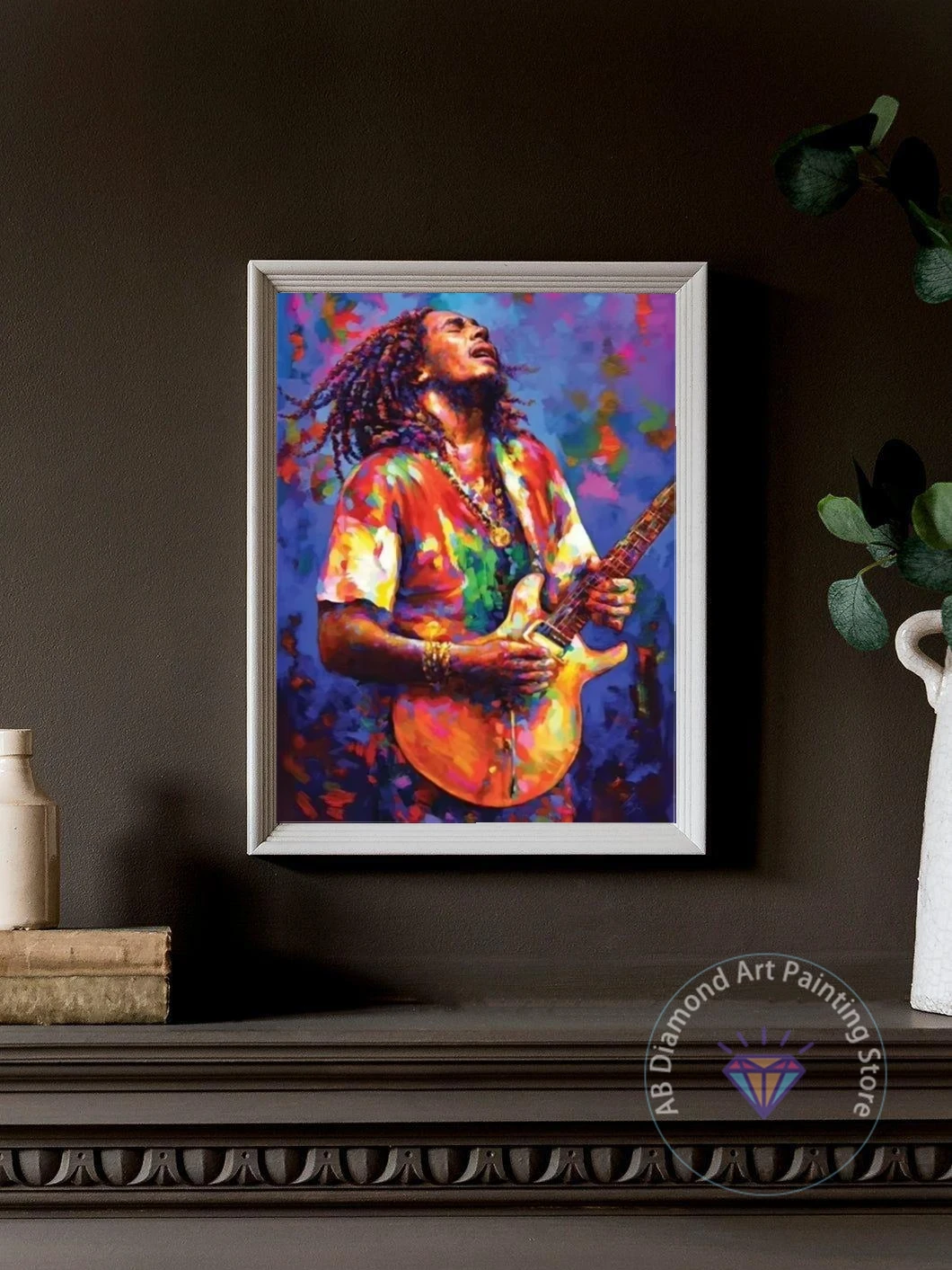 Classical Reggae Music Jamaican Singer Diamond Painting Kit Bob Marley Portrait 5D Diamond Embroidery Handmade Art Home Decor diamond painting painting set