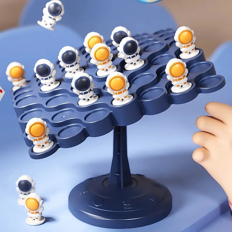 Astronaut Balance Tree Board Game Enhances Reaction & Critical Thinking Skills, Ideal for Family Gatherings & Parties Board Game