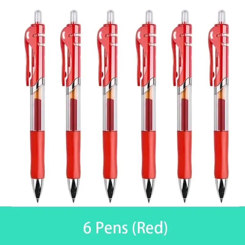 6 Red Pens