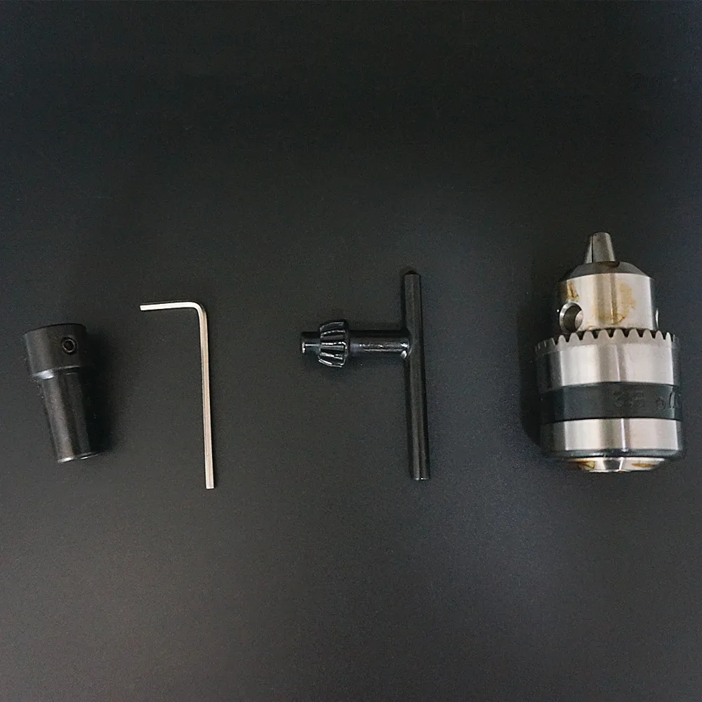 

1pcs Lab Agitator drill chuck, micro drill chuck, cone type 1.5-10mm grinding head laboratory electric mixer adapter