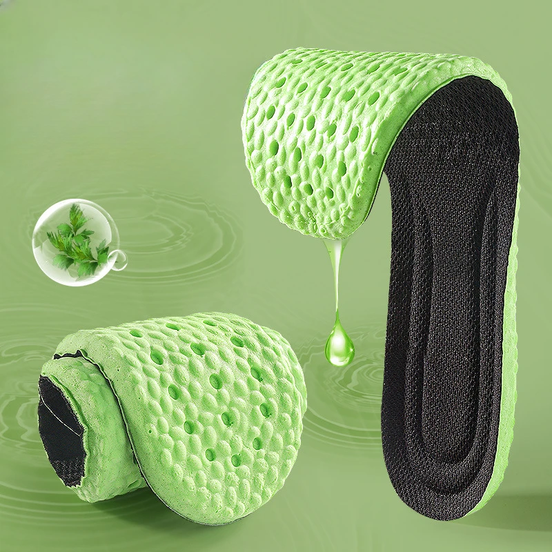Shoe Insoles Orthopedic Insoles 1 Pair Unisex Nano Memory Foam Insole Confort Sweat-Absorb Shoe Sole Insert Orthopedic Massage Sports Cushion Padding
